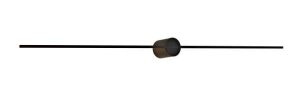 Eros 600 inwards, jet black - PHASE CUT dimmable