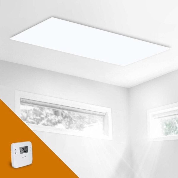 Infrapanel Tak Standard 1600W m/termostat