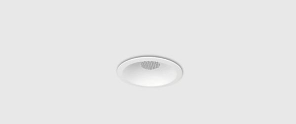STYX HVIT DOWNLIGHT MED HVIT RAST - Bilde 2