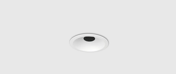STYX HVIT DOWNLIGHT MED SORT RAST - Bilde 3